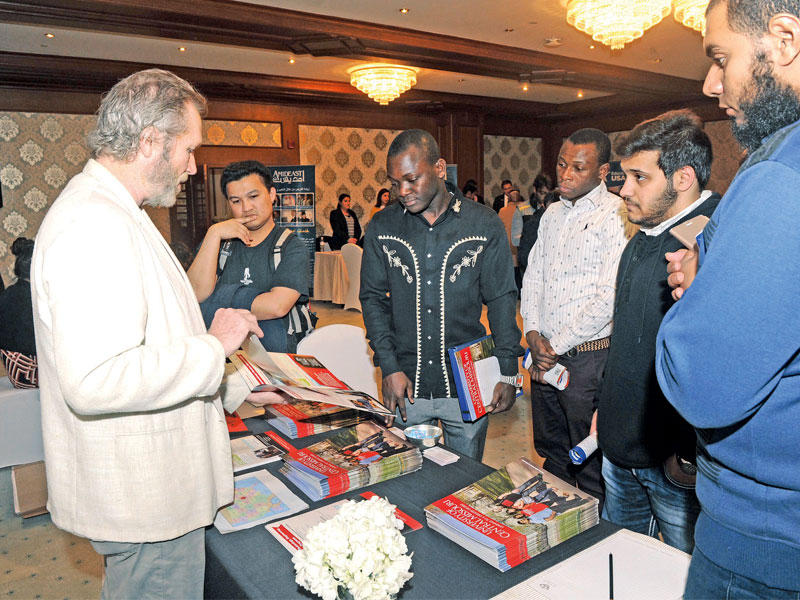 جانب من المعرض