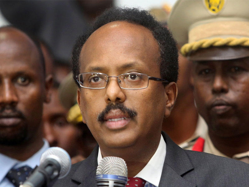 الرئيس الجديد التاسع للصومال، محمد عبدالله فارماجو