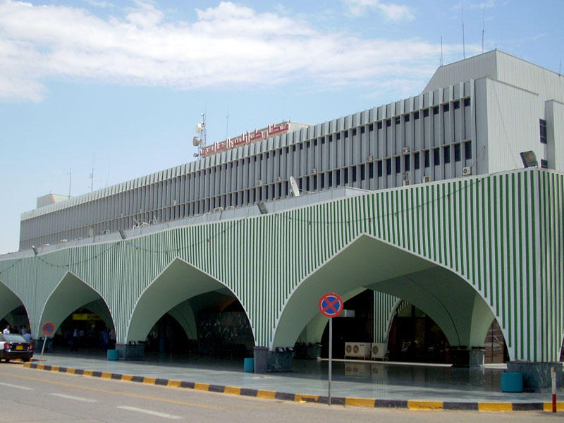 المبنى الرئيسي لمطار طرابلس الدولي