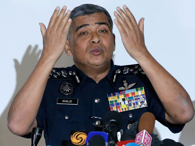 قائد الشرطة الوطنية الماليزية خالد أبوبكر