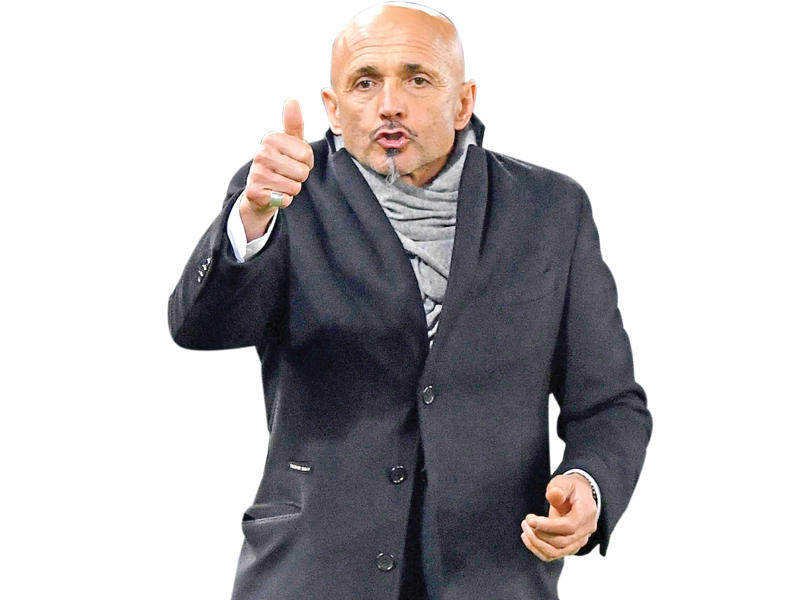  لوتشيانو سباليتي المدير الفني لروما 