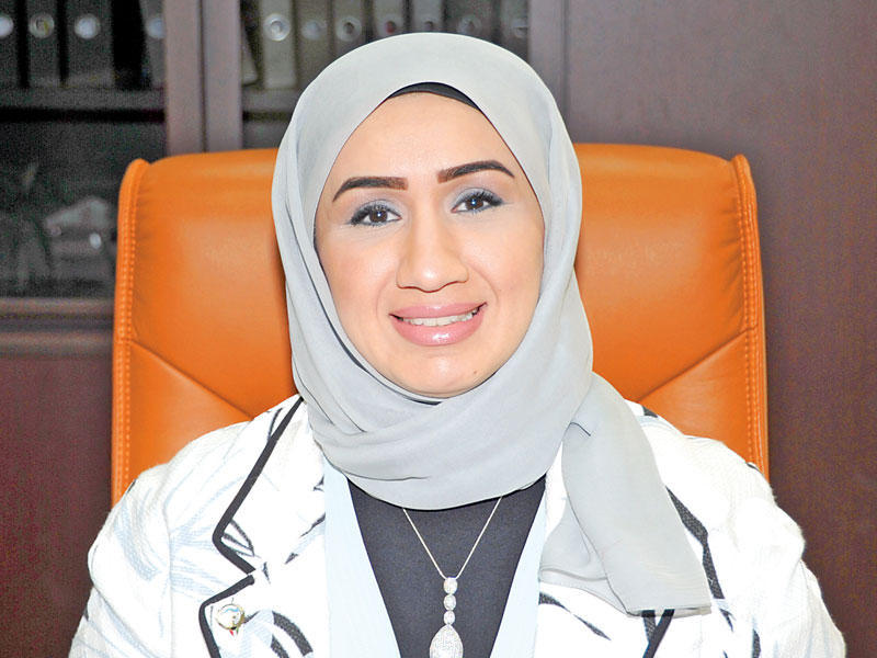 مديرة إدارة الجمعيات الخيرية والمبرات، في وزارة الشؤون الاجتماعية، منيرة الكندري