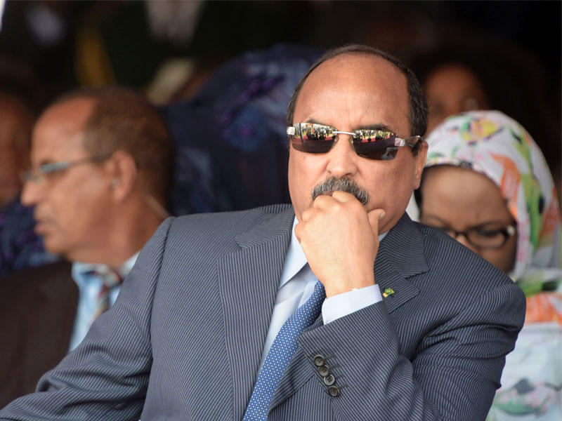  الرئيس الموريتاني محمد ولد عبدالعزيز