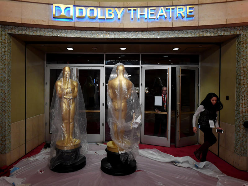 جانب من تجهيزات الحفل