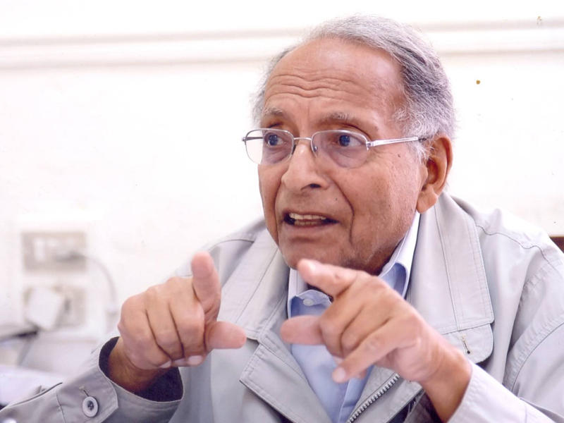  رئيس المجلس الاستشاري لحزب «التجمع» اليساري رفعت السعيد