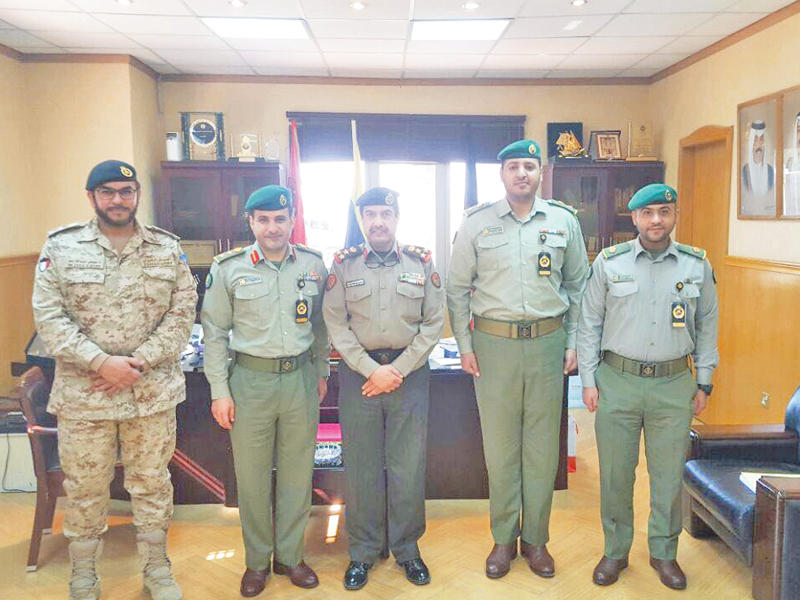 جانب من لقاء «الحرس» والجيش