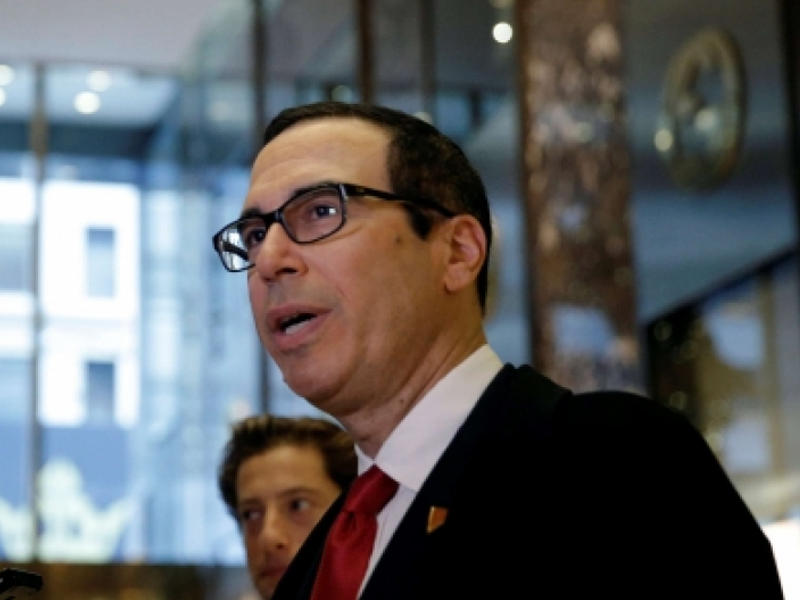 وزير الخزانة الأميركي ستيفن منوتشين