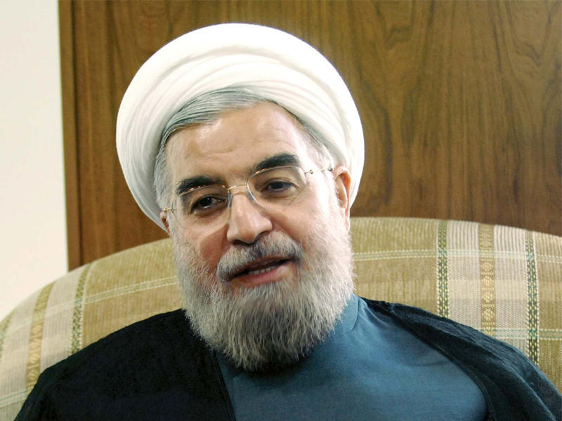 الرئيس الإيراني حسن روحاني