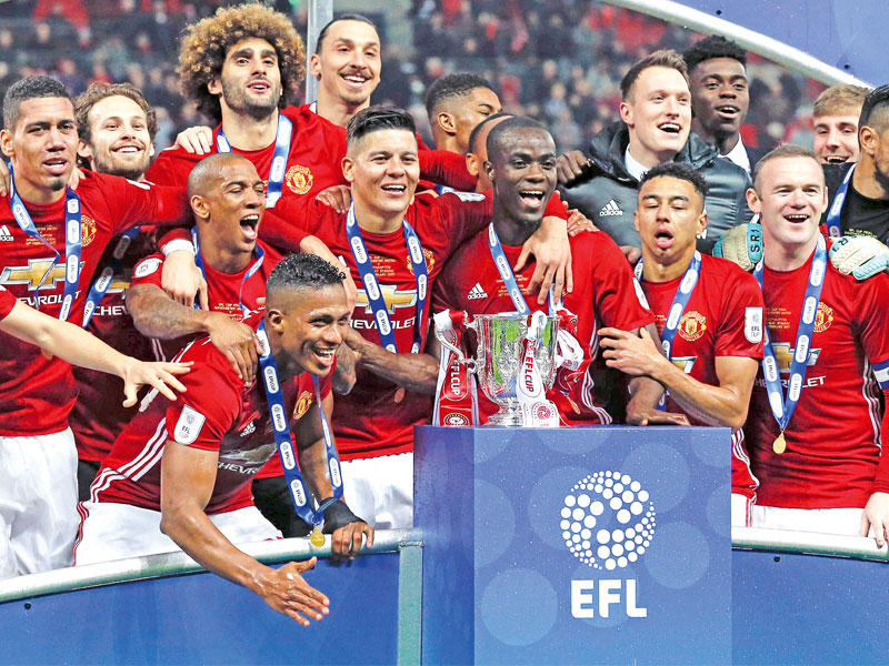 جانب من تتويج مانشستر