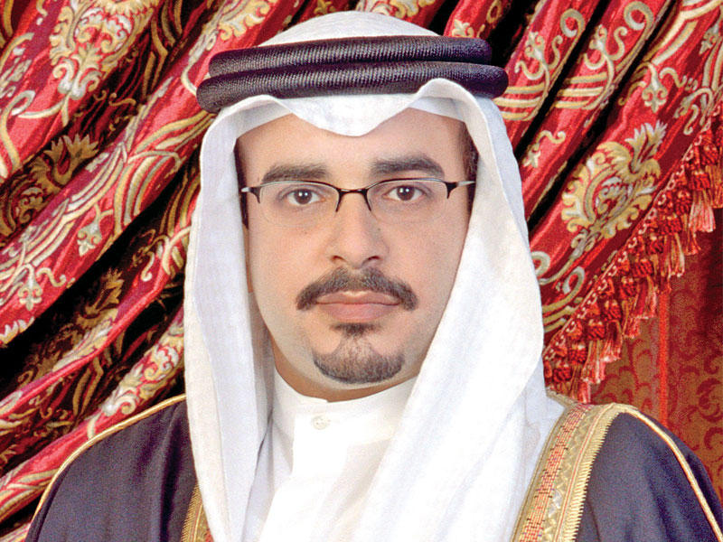 ولي العهد نائب القائد الأعلى النائب الأول لرئيس مجلس الوزراء بمملكة البحرين الأمير سلمان بن حمد آل خليفة
