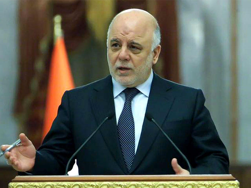 رئيس الوزراء العراقي حيدر العبادي