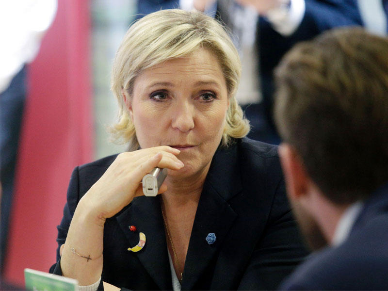  مرشحة أقصى اليمين مارين لوبن