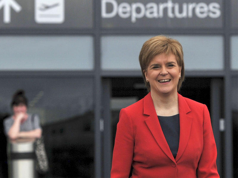  رئيسة وزراء اسكتلندا نيكولا ستيرجن