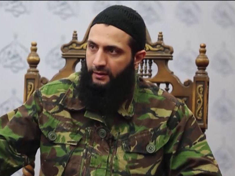  زعيم جبهة فتح الشام (جبهة النصرة سابقاً) أبومحمد الجولاني
