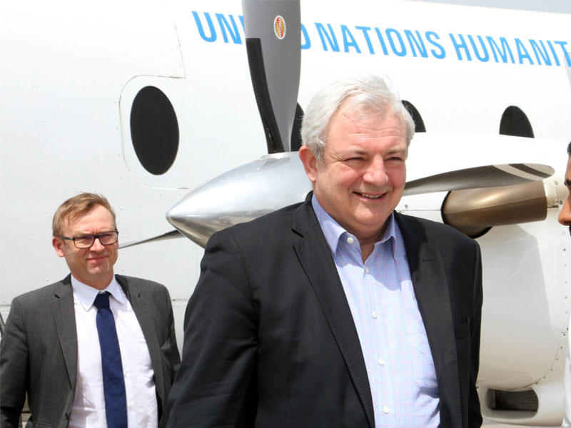 مسؤولَ العمليات الإنسانية في الأمم المتحدة ستيفان أوبريان