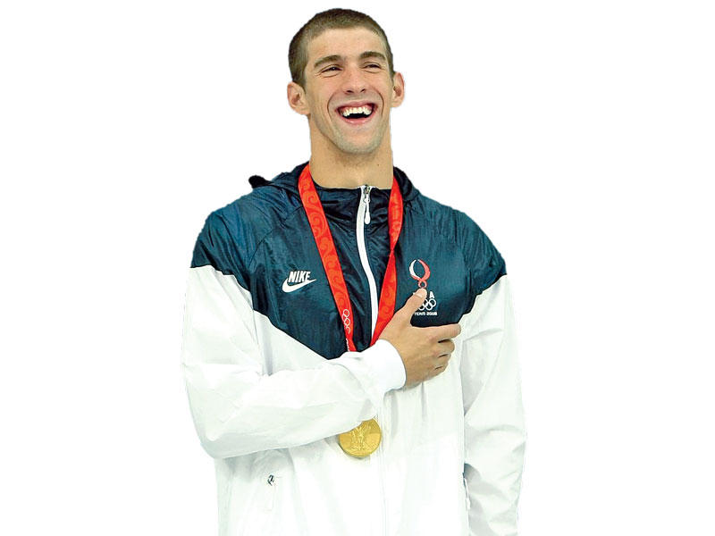  السباح الأميركي الأسطورة مايكل فيلبس