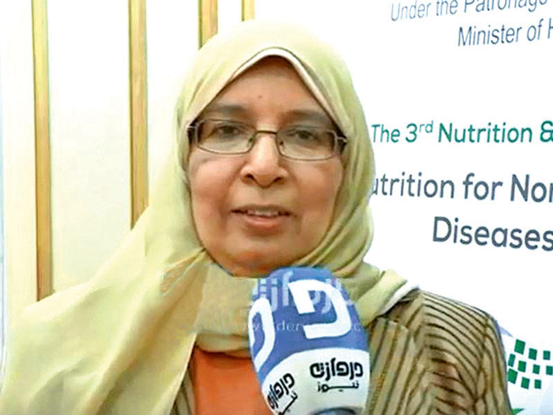  مديرة إدارة التغذية والإطعام في وزارة الصحة د. نوال القعود