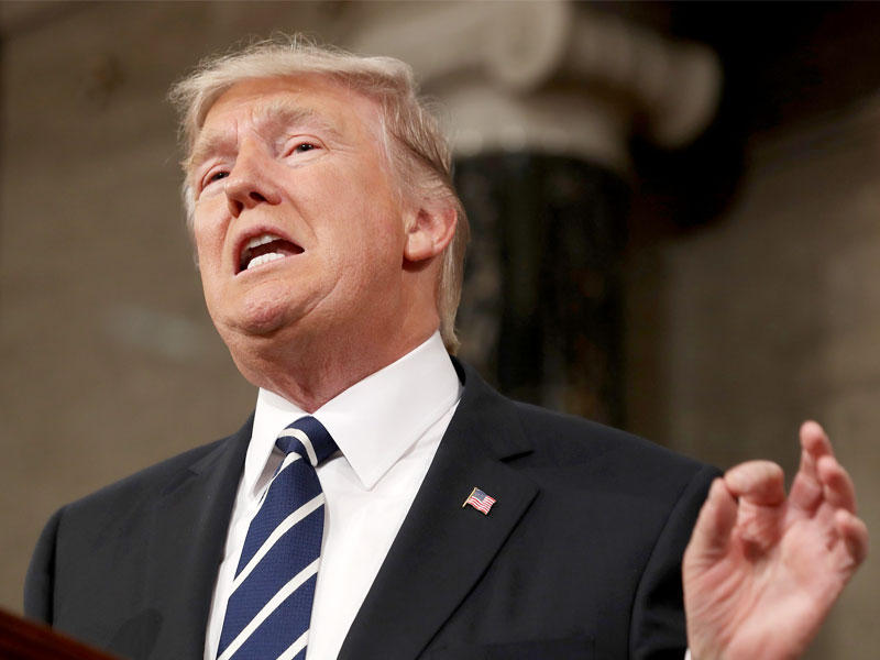 الرئيس دونالد ترامب