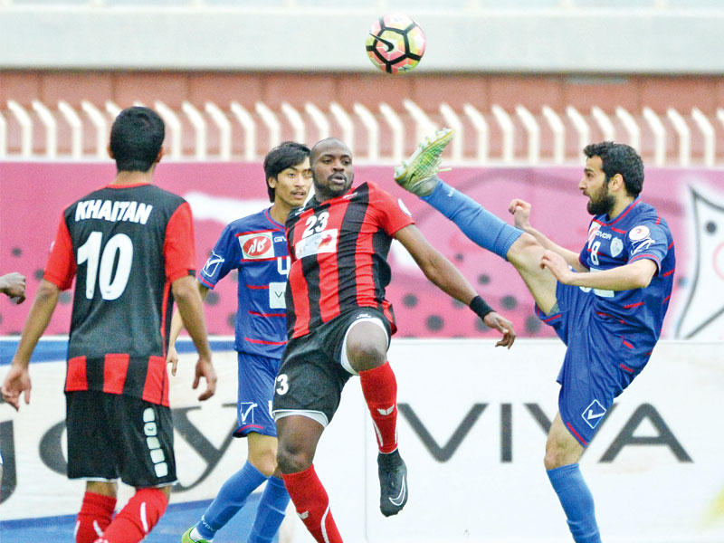 جانب من لقاء خيطان والشباب (تصوير نوفل إبراهيم)