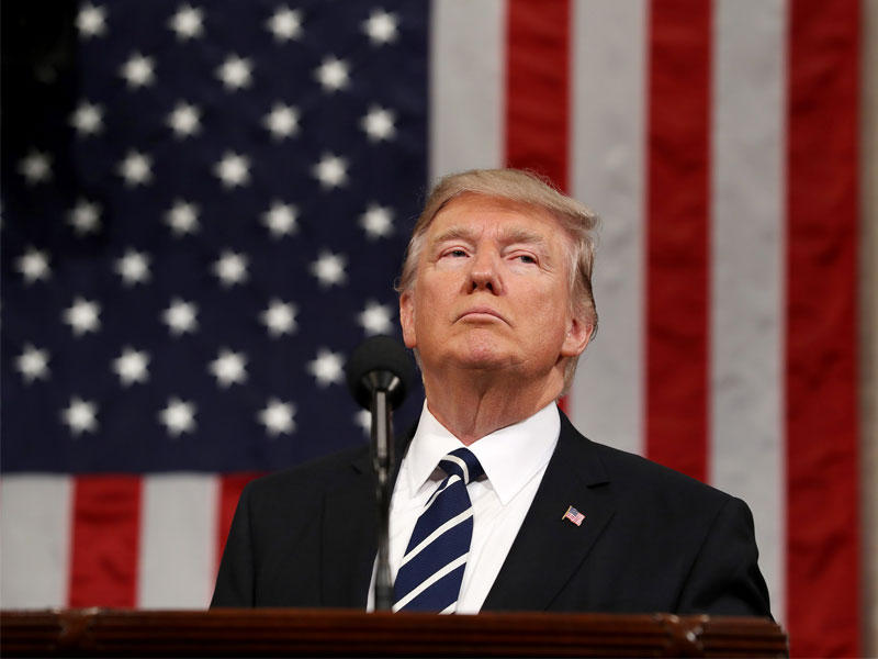  الرئيس الأميركي دونالد ترامب 