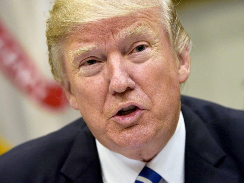  الرئيس الأميركي دونالد ترامب