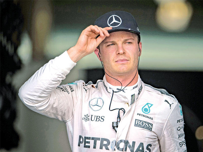  بطل العالم العالم المعتزل في الفورمولا واحد  نيكو روزبرغ