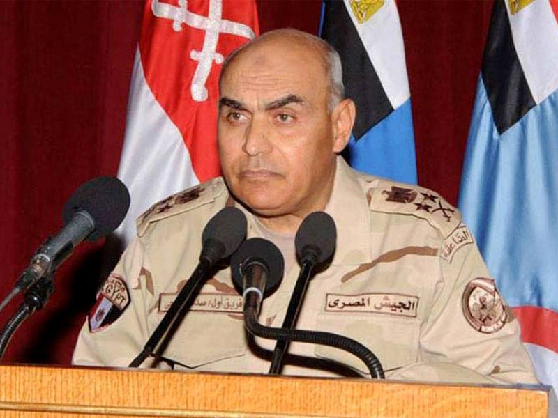  وزير الدفاع المصري الفريق أول صدقي صبحي