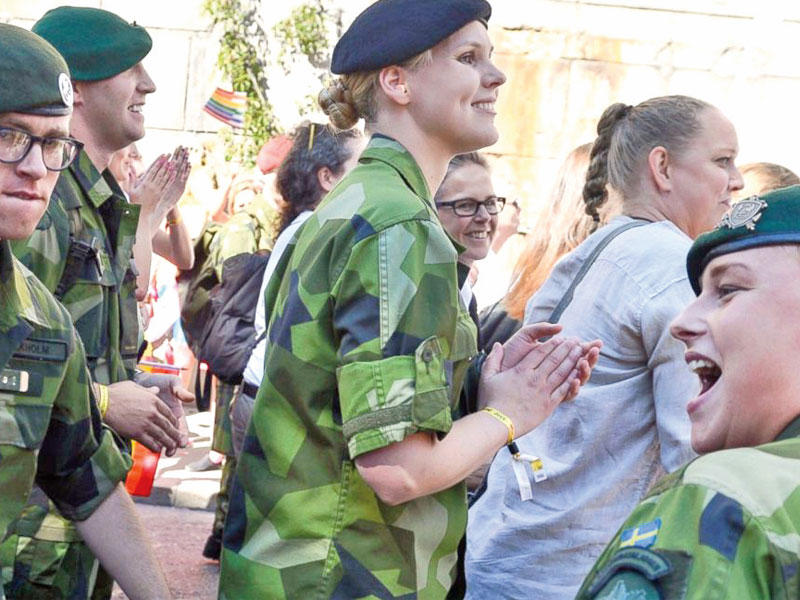 الحكومة السويدية أمس