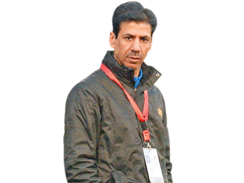 مدرب الفريق الأول لكرة القدم في نادي الصليبيخات الوطني أحمد عبدالكريم