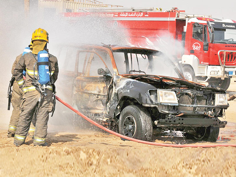 جانب من التمرين