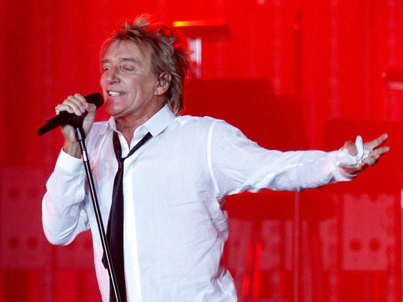 مغني الروك البريطاني رود ستيوارت