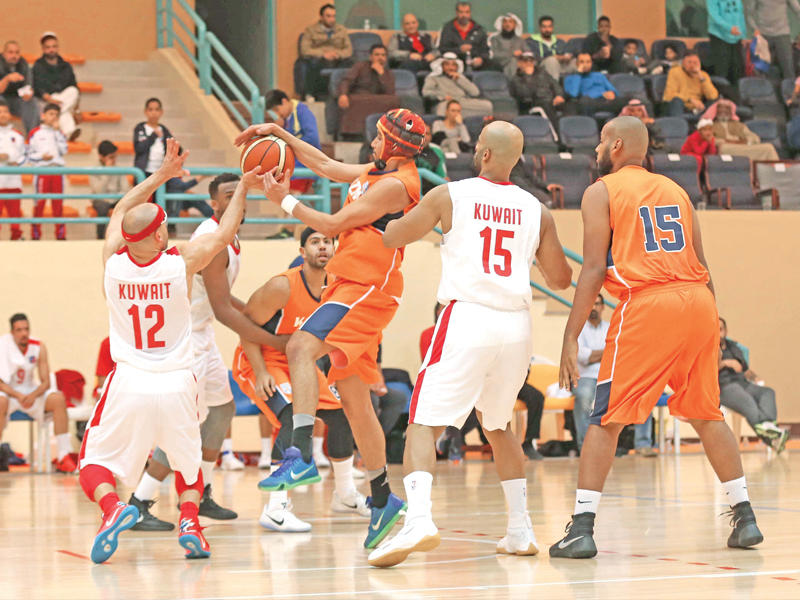 جانب من لقاء سابق بين الكويت وكاظمة