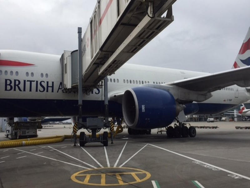 طائرة تابعة لشركة الخطوط الجوية البريطانية