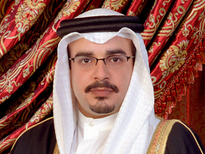 ولي العهد نائب القائد الأعلى النائب الأول لرئيس مجلس الوزراء بمملكة البحرين الأمير سلمان بن حمد
