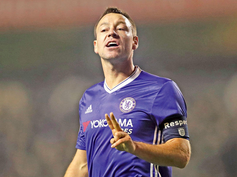 جون تيري قلب دفاع فريق تشلسي 