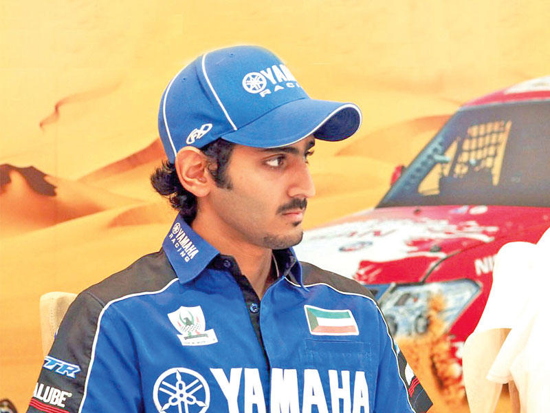 متسابق دراجات الدفع الرباعي الكويتي فهد المسلم