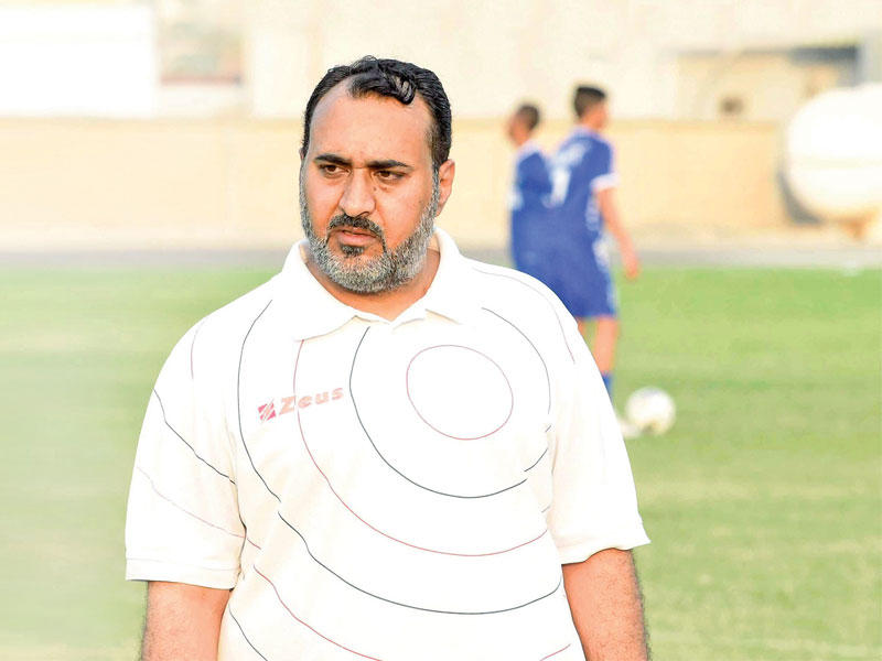  مدرب الساحل راشد البوص