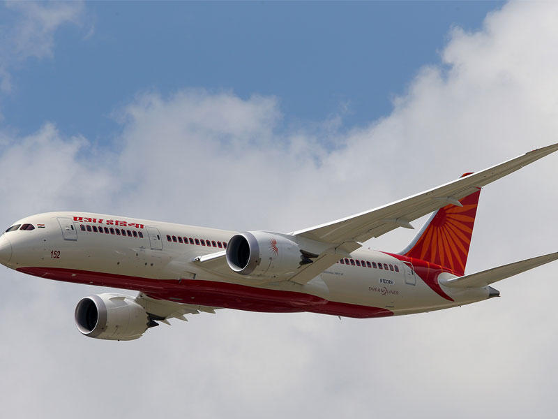 طائرة تابعة للخطوط الجوية الهندية