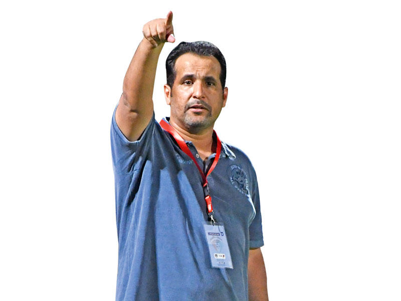 مدير الكرة بنادي النصر خالد شريدة