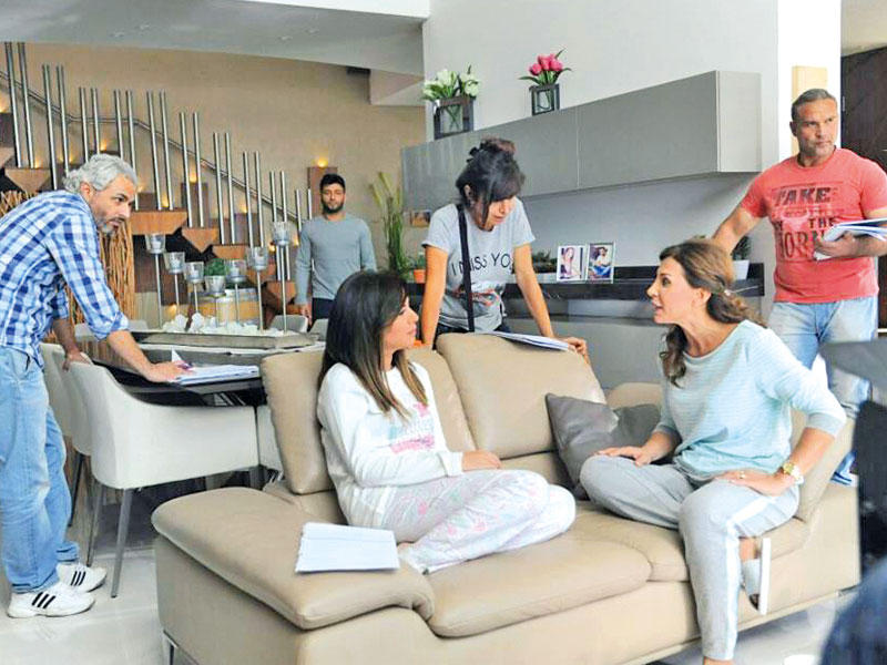 من كواليس التصوير