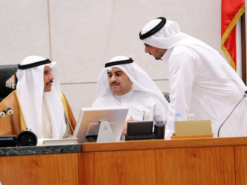 جلسة مجلس الأمة أمس