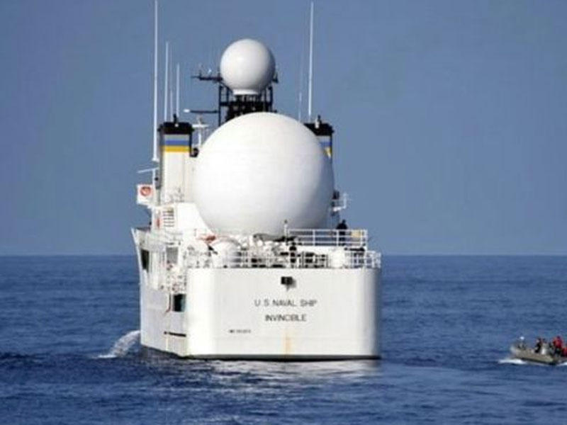 (أرشيف) السفينة الأمريكية يو إس ان إس إينفينسيبل
