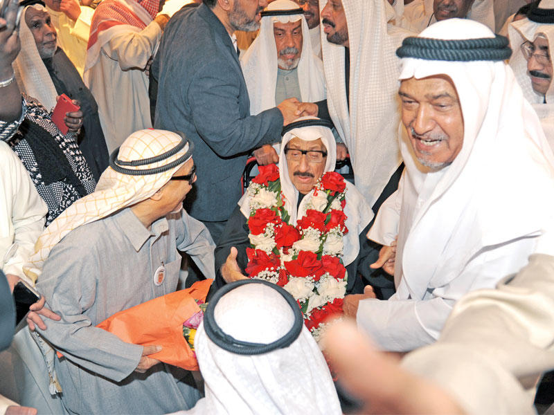 النبهان وقاسم في استقبال شادي الخليج