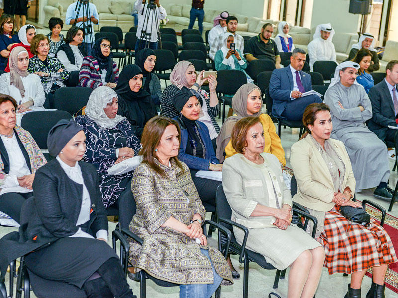 جانب من الحضور في الملتقى