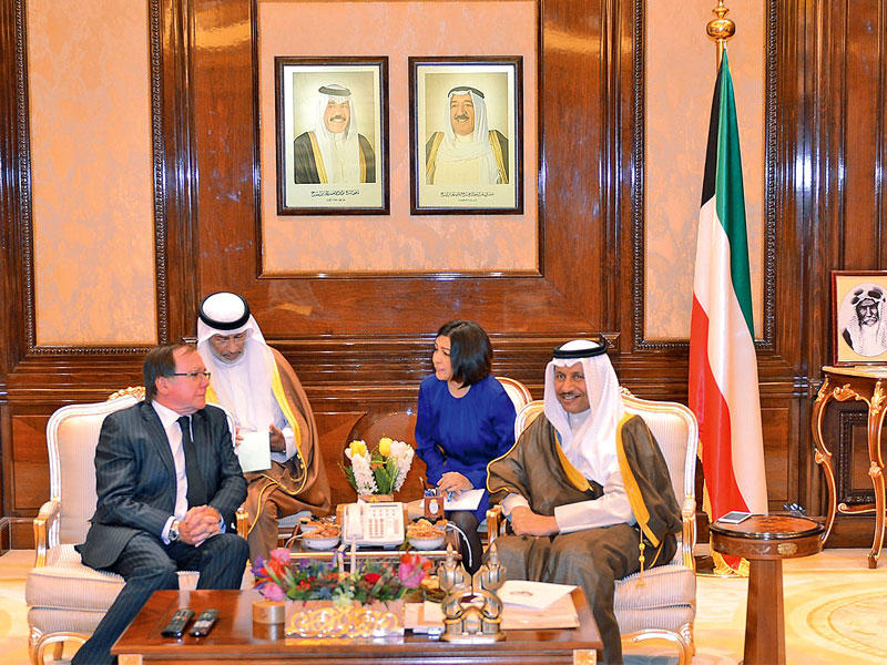 المبارك مستقبلاً وزير خارجية نيوزيلندا