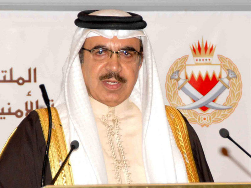  وزير الداخلية البحريني الشيخ راشد بن عبدالله آل خليفة