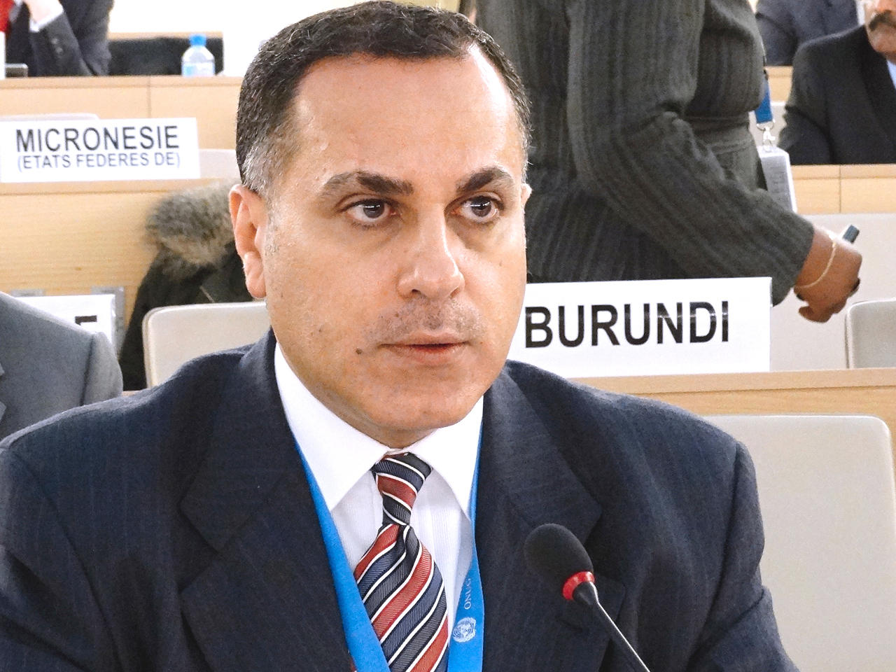 مندوب الكويت الدائم لدى الأمم المتحدة والمنظمات الدولية الأخرى في جنيف السفير جمال الغنيم