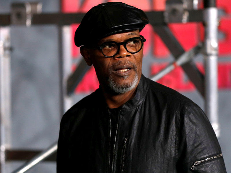  الممثل الأميركي صامويل جاكسون