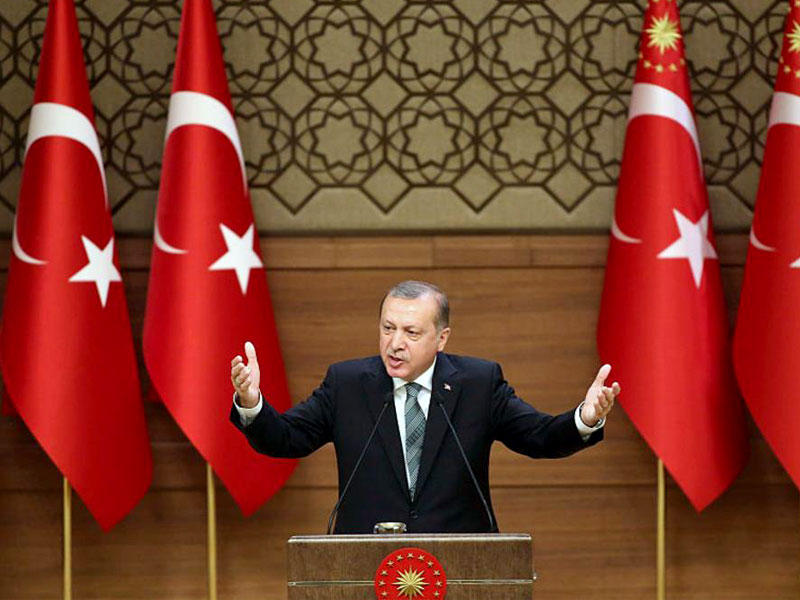 الرئيس التركي رجب طيب إردوغان