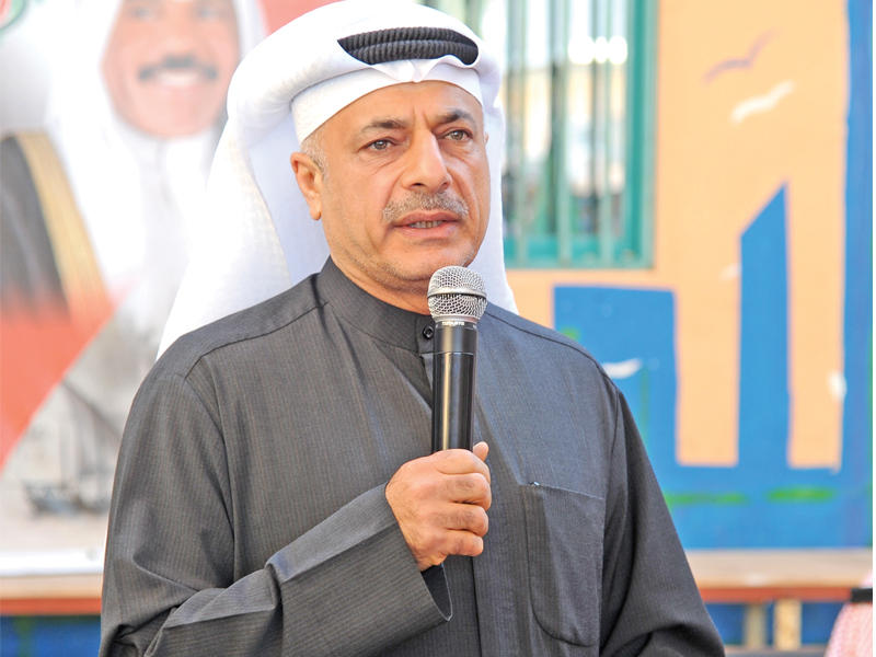 مدير المدرسة فهد الشطي